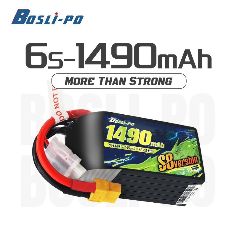 Drone Battery 6S - الإصدار الجديد S8 بطارية FPV 1490mAh
