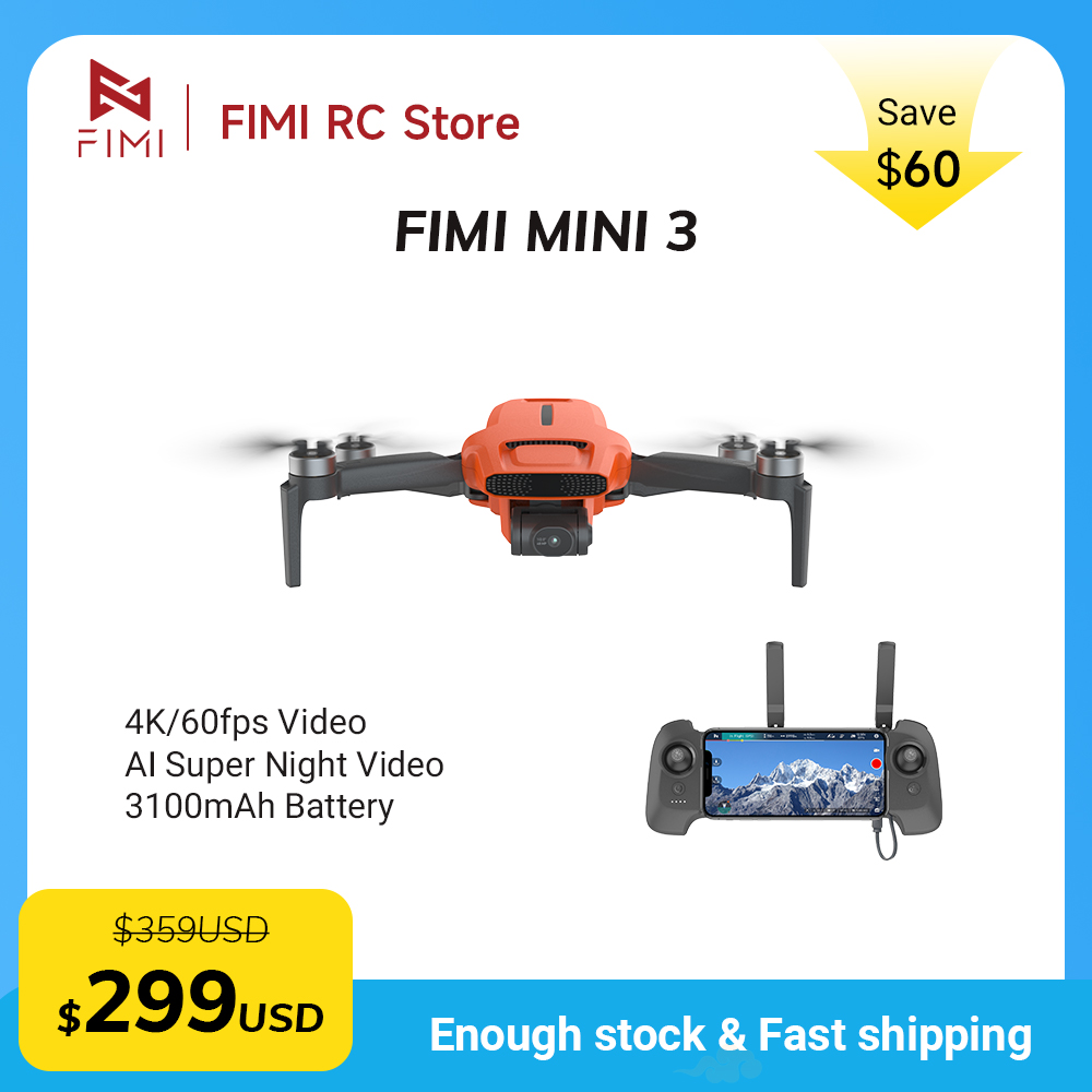 Drone Battery Smart - طائرة بدون طيار FIMI MINI 3