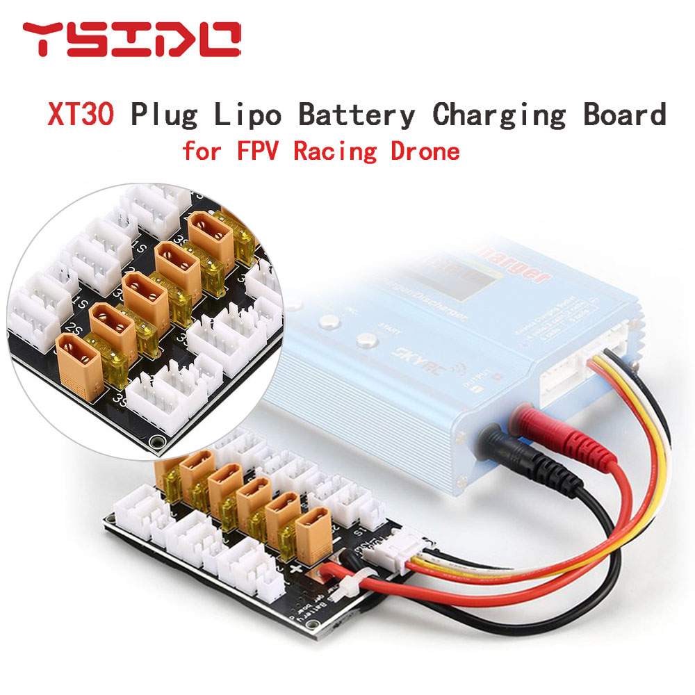لوحة شحن متوازية لبطارية Lipo  - مراجعة Drone Battery Parallel Board وسعره