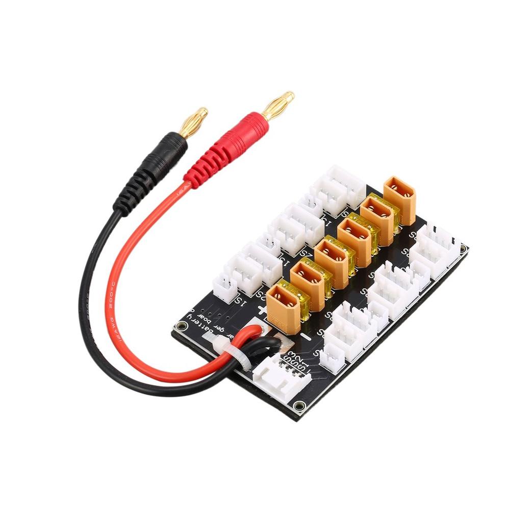 لوحة شحن متوازية لبطارية Lipo  - مراجعة Drone Battery Parallel Board وسعره