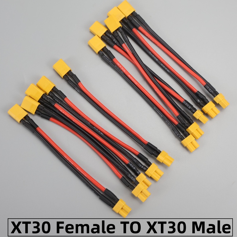 كابل طاقة XT30 ذكر إلى أنثى 16 - مراجعة Drone Battery Plate وسعره